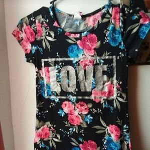 Pinc kids floral shirt